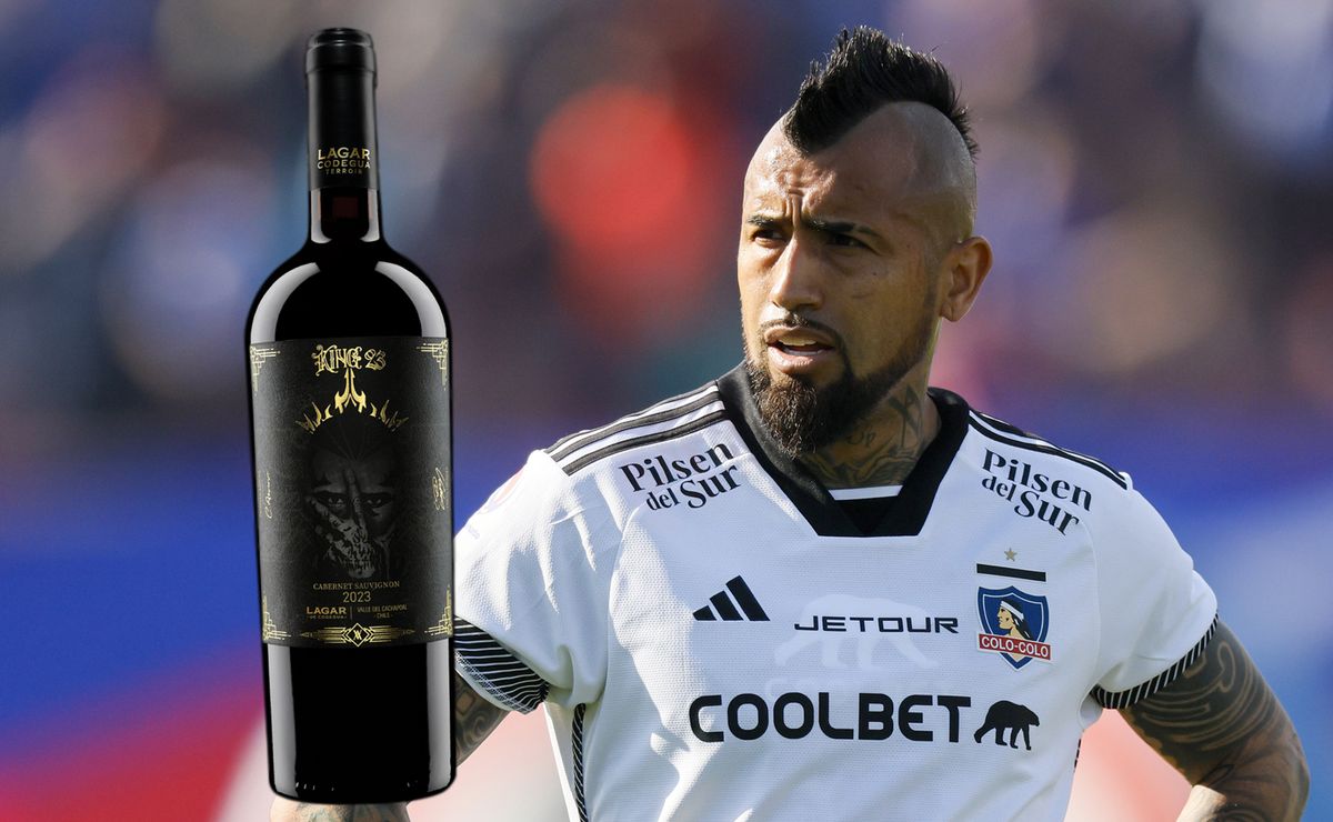 Arturo Vidal lanzó King 23, su exclusivo vino de botella y etiqueta negra: dónde comprar y cuánto cuesta