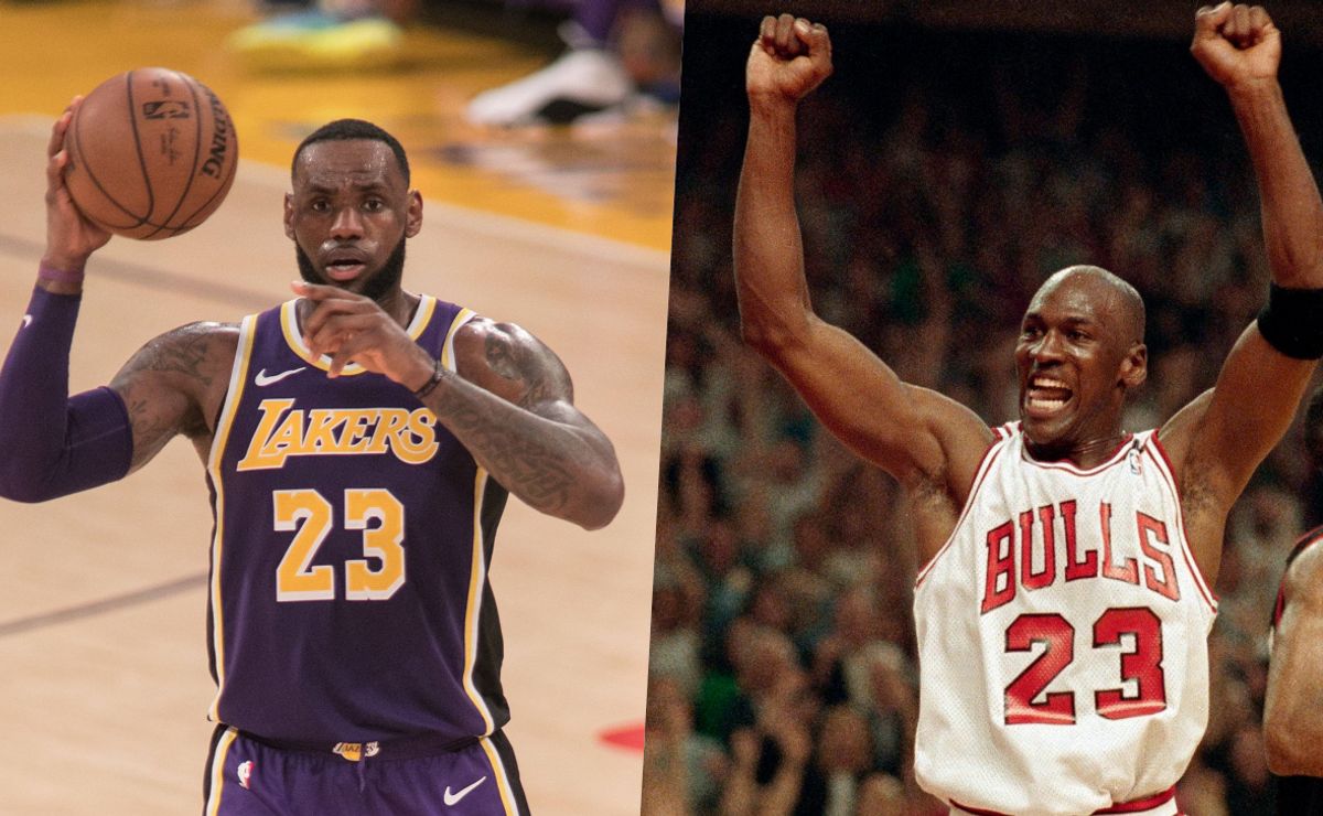 LeBron James elige al mejor de la historia en la NBA y le manda potente recado a Michael Jordan