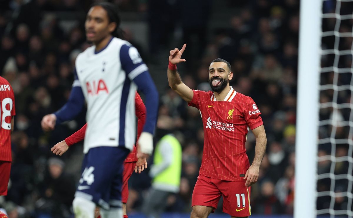 Liverpool juega al tenis con el Tottenham: Lo golea a domicilio y manda en Premier League