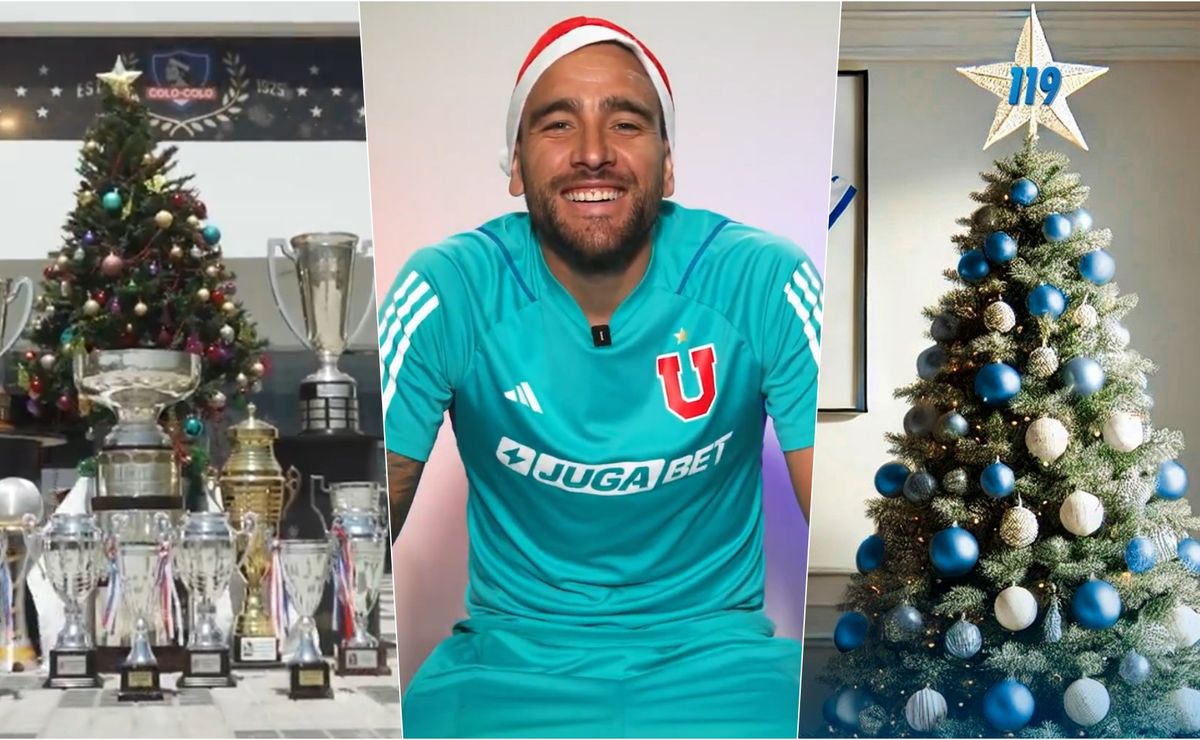 Navidad en el Fútbol Chileno: Los equipos se pusieron creativos para festejar