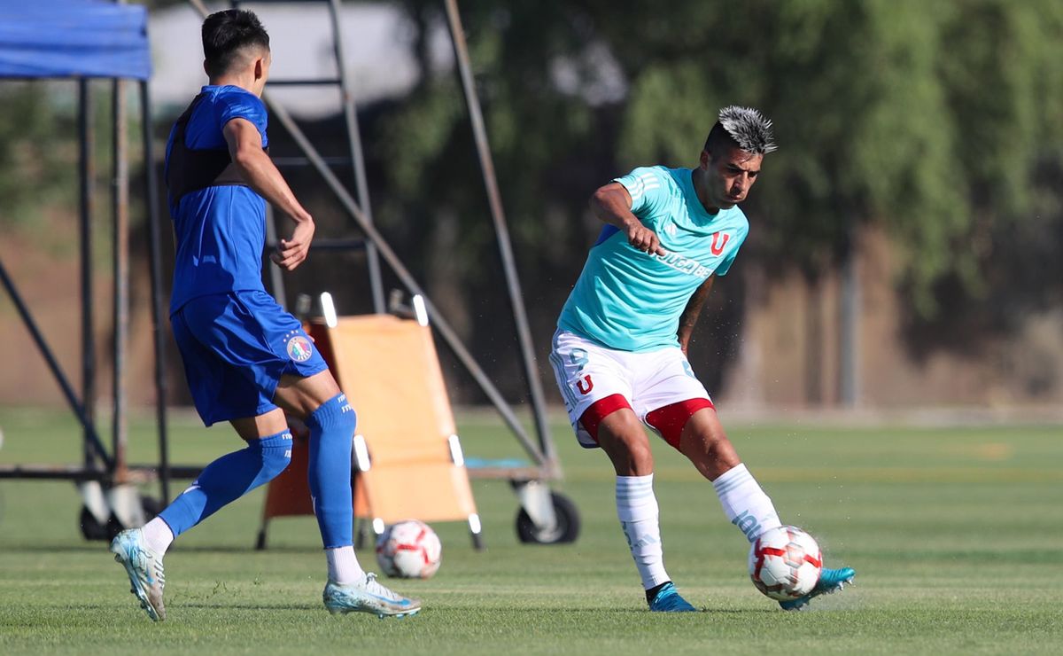 U de Chile 2025 parte con goleada ante Audax Italiano: amistoso a cuatro tiempos y a puertas cerradas en el CDA