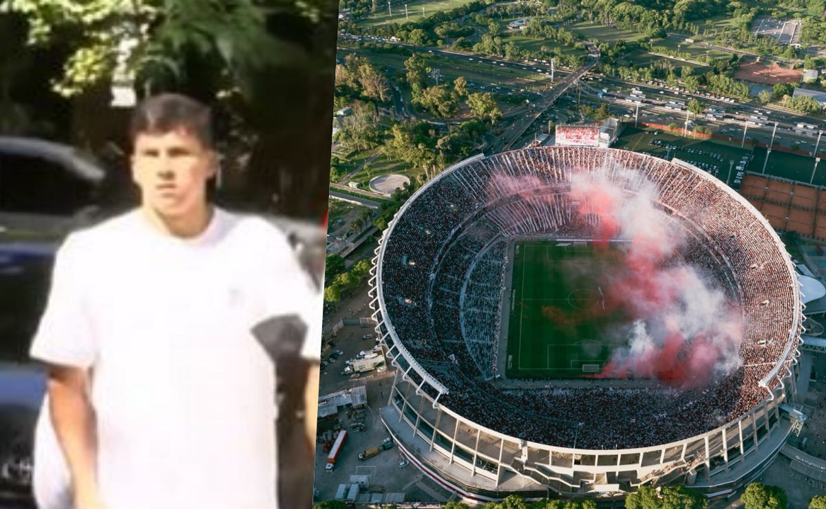 ¡Furor en River! Gonzalo Tapia llega a Argentina y se pasea por las calles con ídolo del club