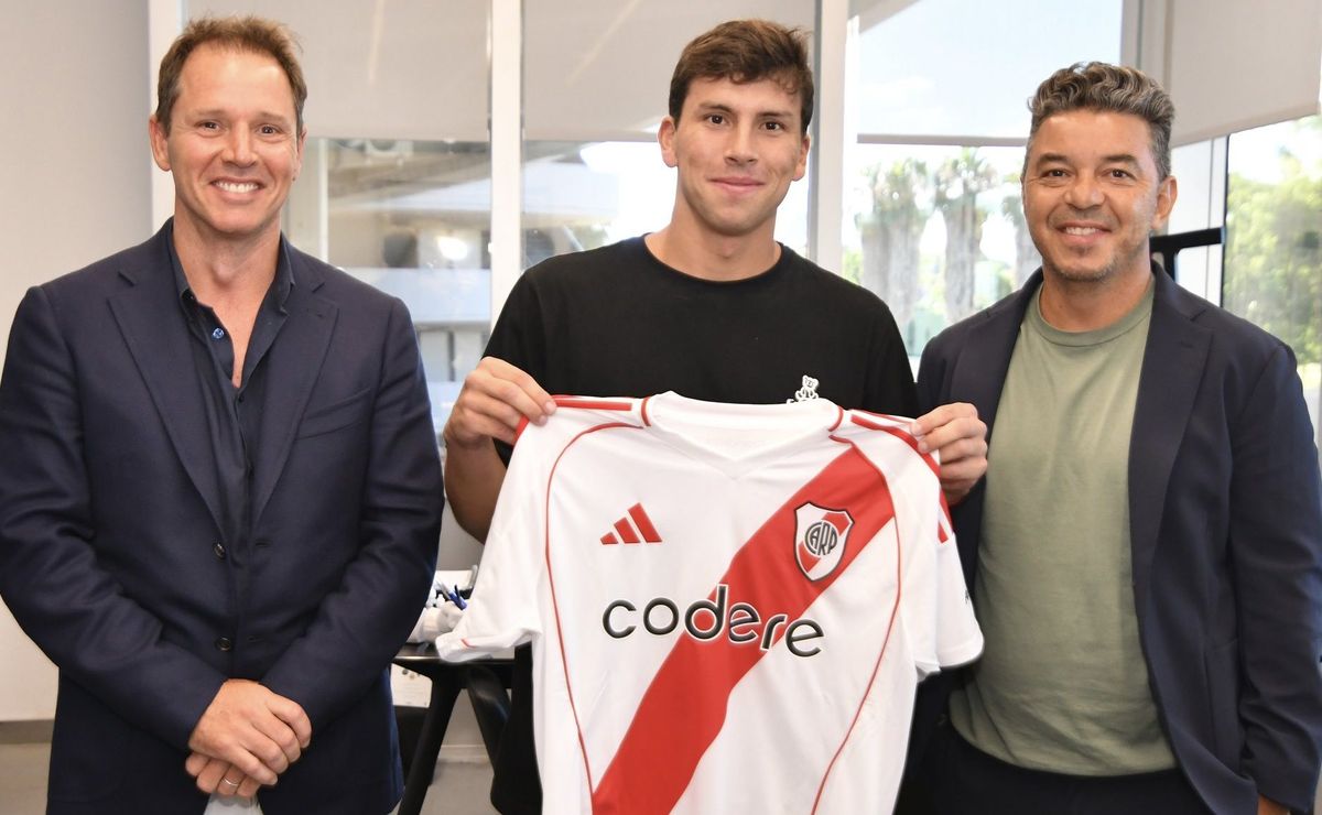 Gonzalo Tapia es presentado como nuevo jugador de River Plate: de la mano de Gallardo