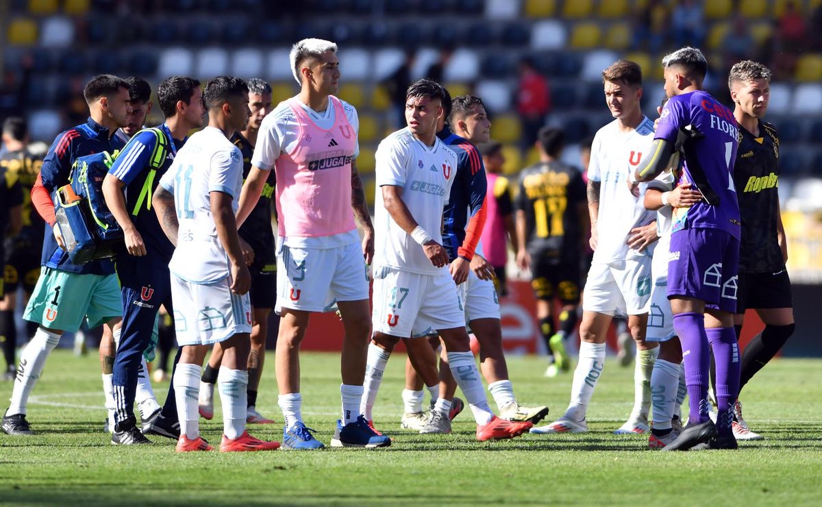 Julián Alfaro y su debut con derrota en U de Chile: 