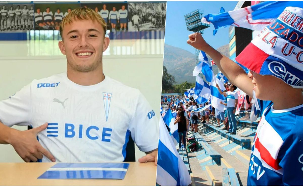 A lo Nico Castillo: juvenil de Universidad Católica firma contrato y pasa del tablón a la cancha