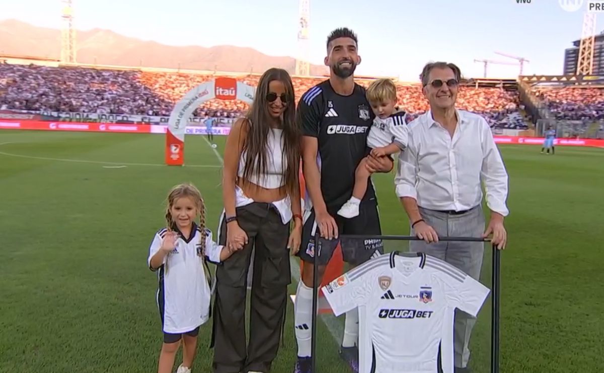 El homenaje de Colo Colo a Emiliano Amor que no se vio en la transmisión oficial