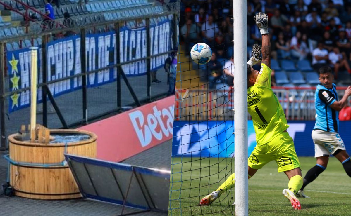 ¿Mufa para Cortés? La sorpresiva tinaja junto al arco de Colo Colo en los goles de Huachipato