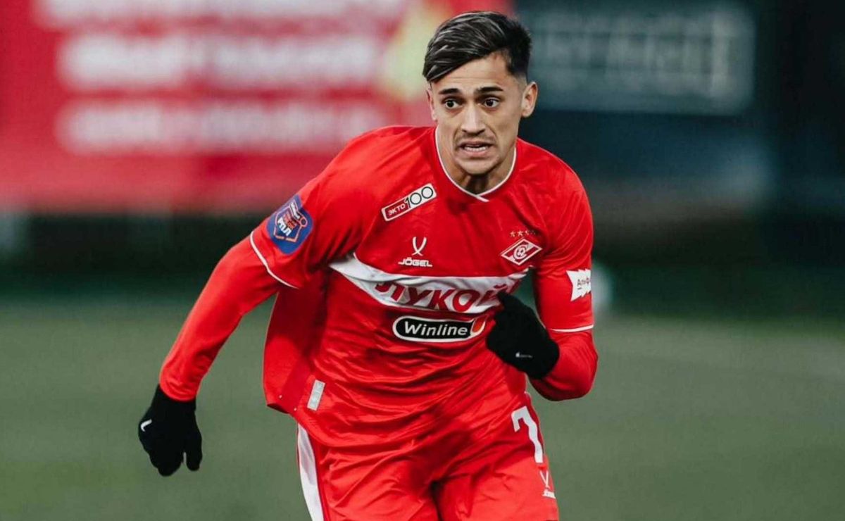 Ex Colo Colo: Pablo Solari anota su primer gol oficial con Spartak de Moscú
