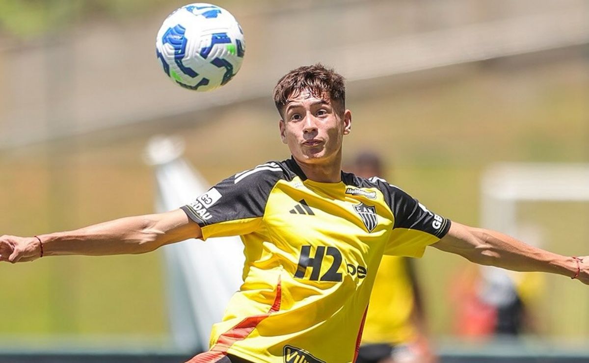 Iván Román listo para hacer su debut con Atlético Mineiro: Ante equipo de cuarta división