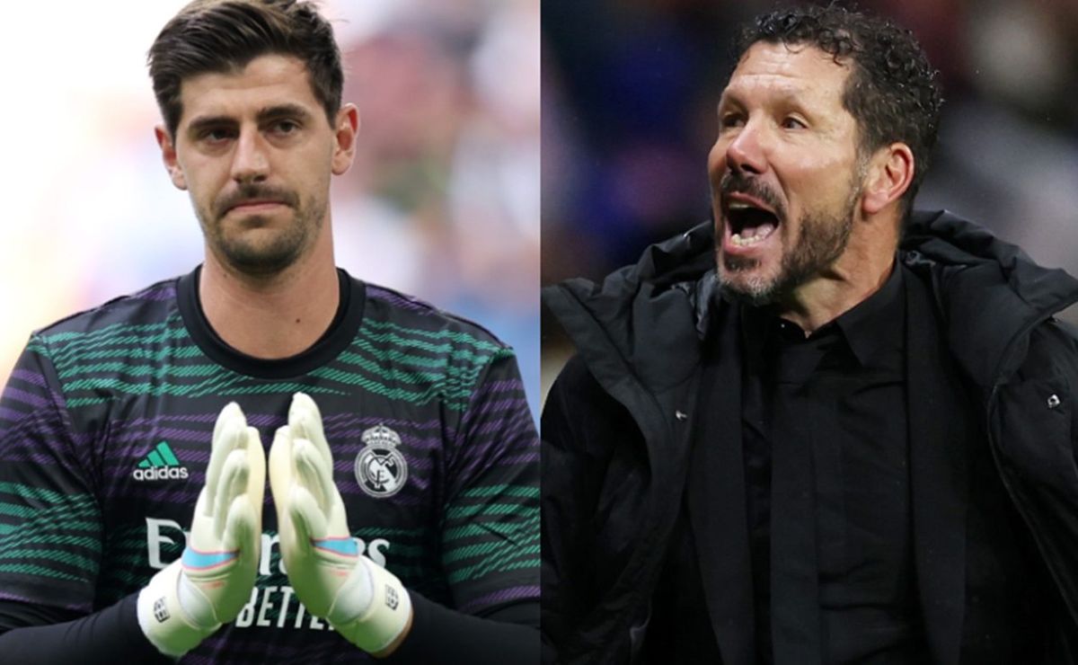 Courtois furioso tras polémico dichos de Simeone: “Estoy harto de ese victimismo”