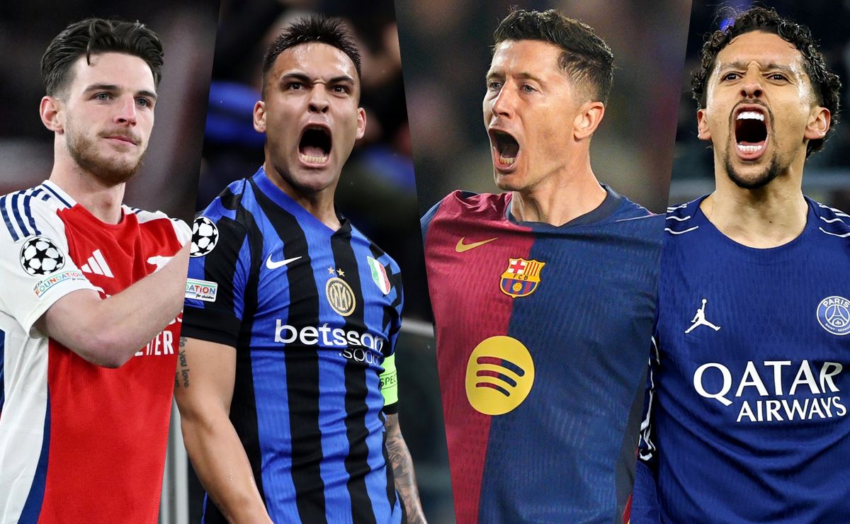 Así se jugarán las semifinales de la UEFA Champions League 2024-25