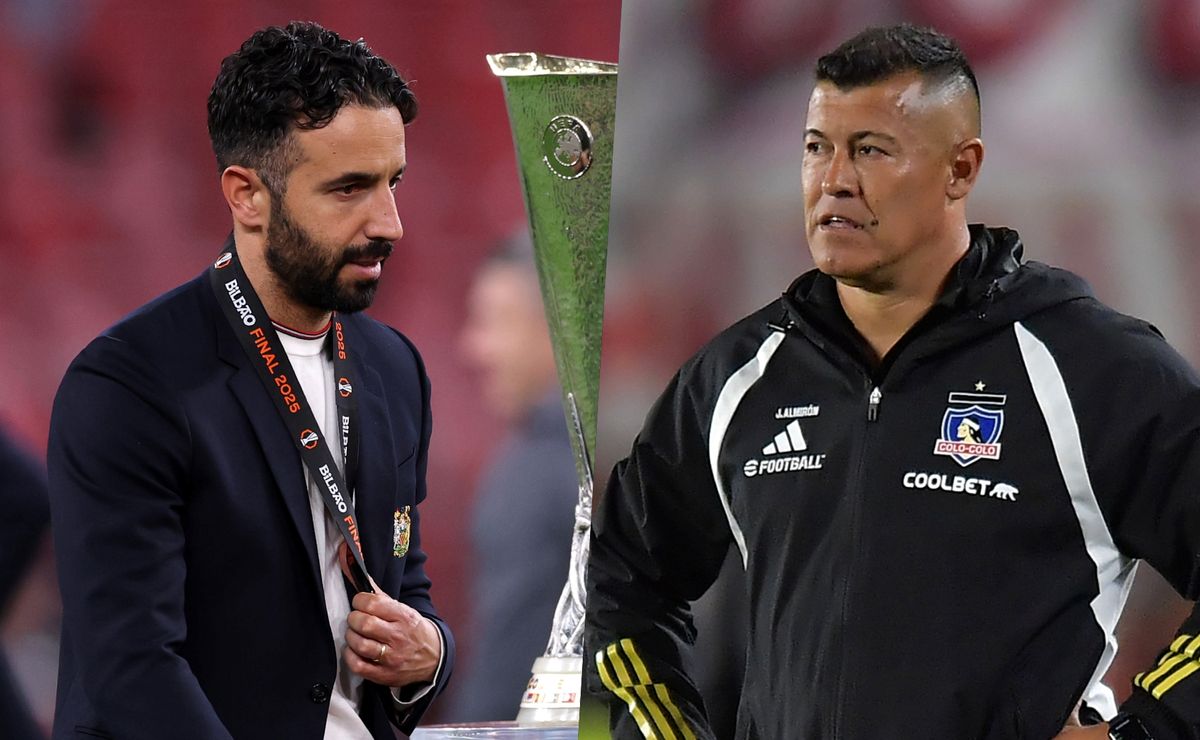 El increíble gesto que Almirón podría copiar del DT del United tras perder la final de la Europa League  