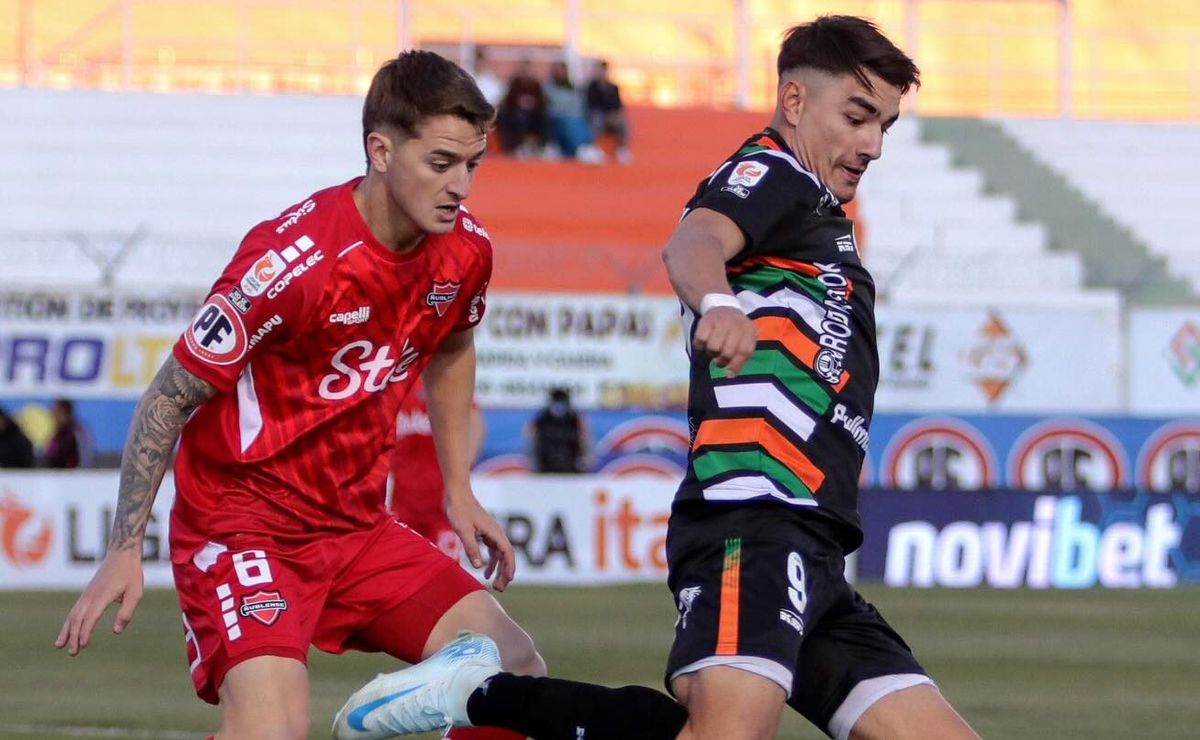 Tabla Liga de Primera: Cobresal resiste el empate ante un combativo Ñublense