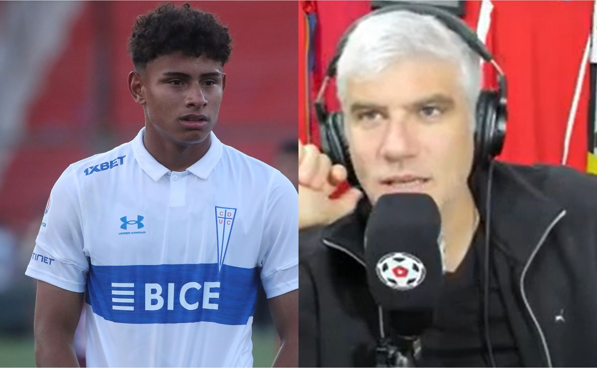 Manuel de Tezanos le da un fuerte raspacachos a Rossel por su juego en el debut de Garnero en la UC