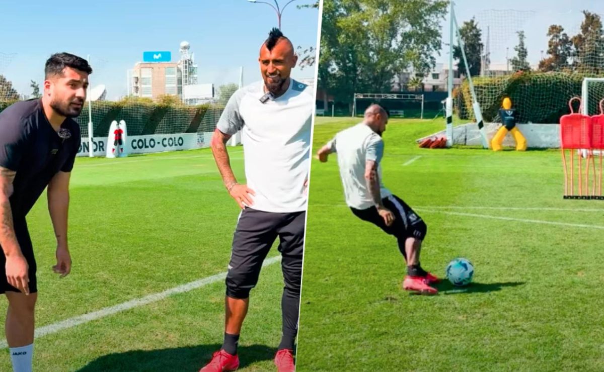 Tras perderse los clásicos: Arturo Vidal aparece con Youtuber en el Estadio Monumental y desata ola de críticas