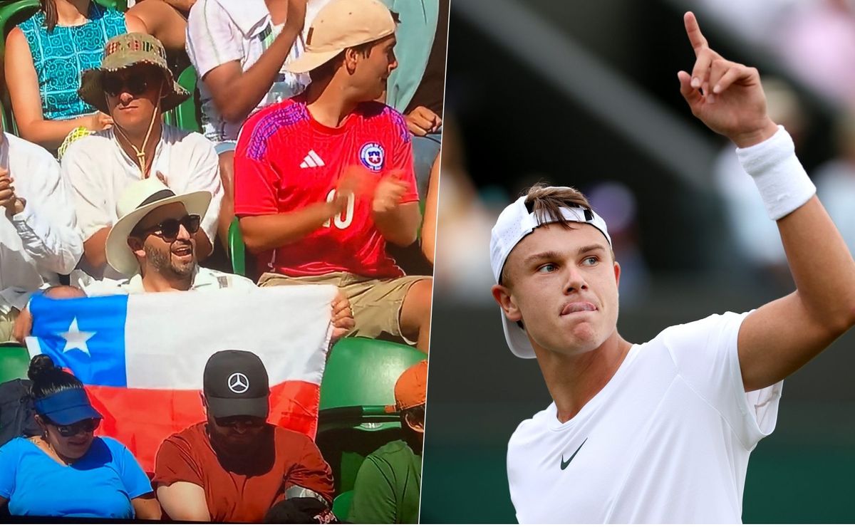El feo gesto que el rival de Nicolás Jarry le hizo a los hinchas chilenos en Wimbledon