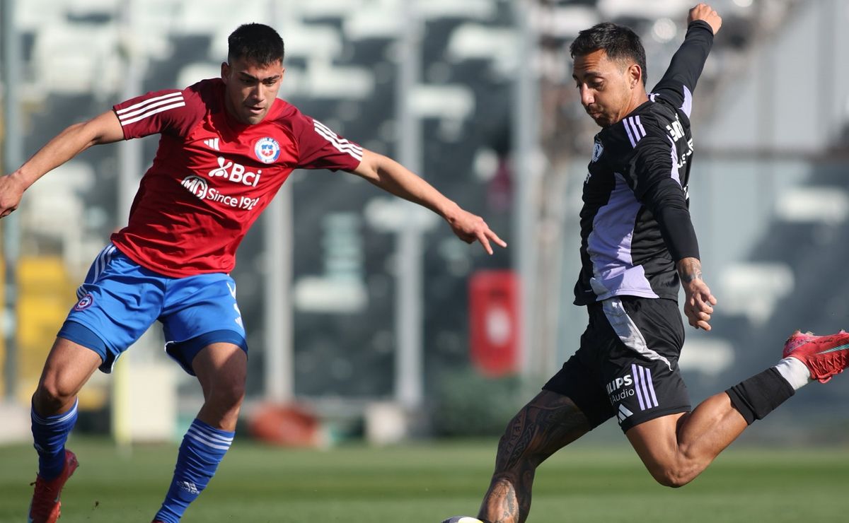 Fuerte discusión en amistoso de Colo Colo con Chile Sub 20: Casi se van a las manos