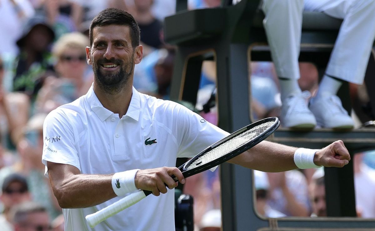 Novak Djokovic va por Federer: El récord que lo tiene a un paso de la historia en Wimbledon