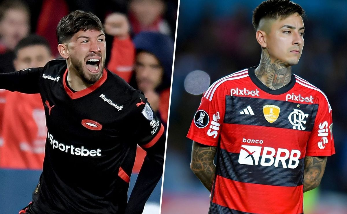 Mientras Felipe Loyola cobra 32 millones en Independiente, esto cobra Pulgar en Flamengo