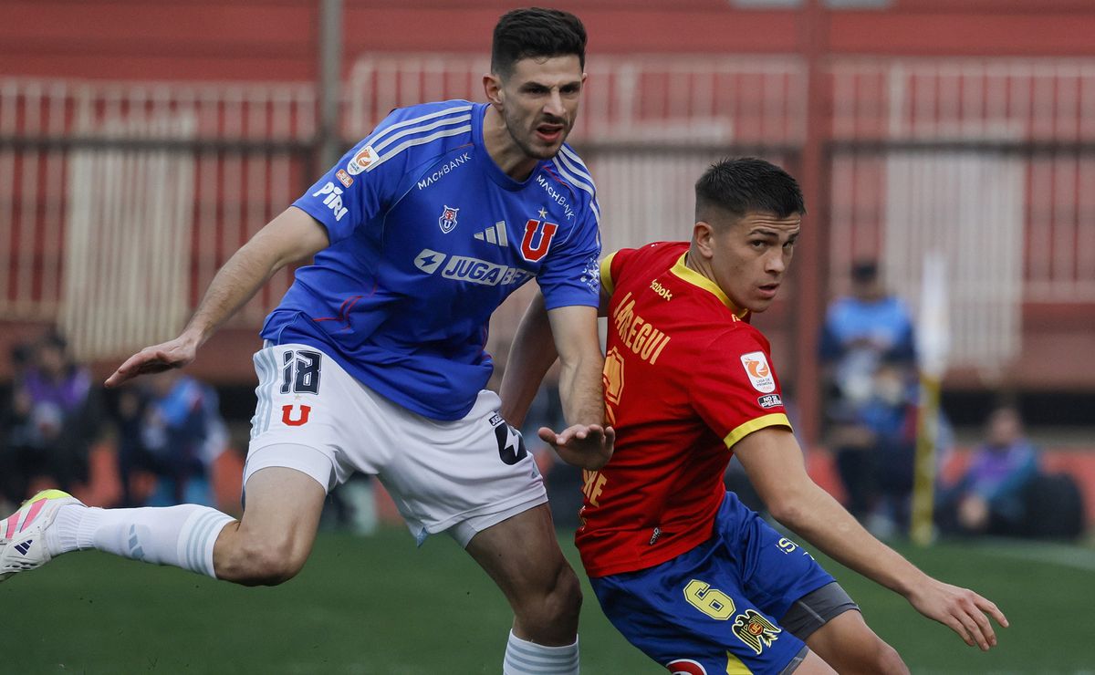 Di Yorio demoró 26 segundos en irse expulsado en U de Chile: se pierde el Superclásico ante Colo Colo