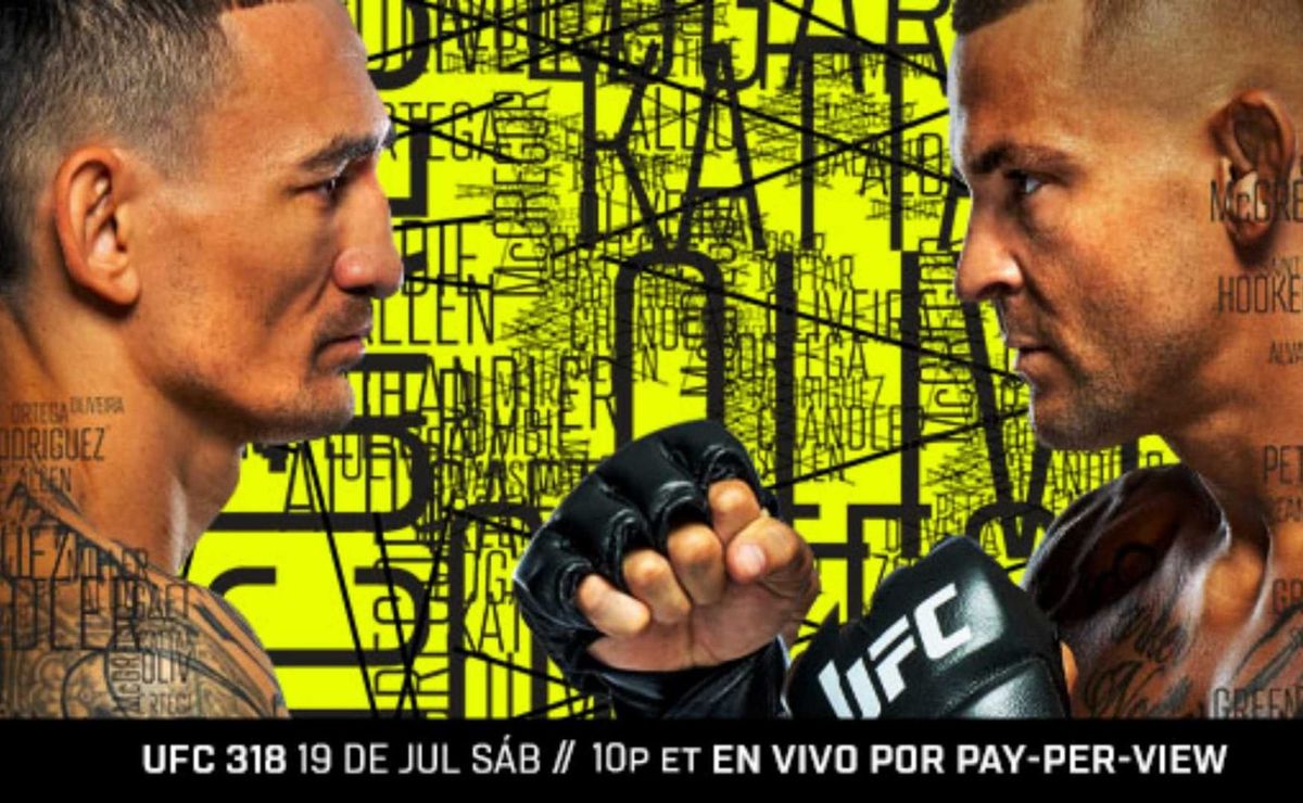 UFC 318: Holloway vs. Poirier 3: Cartelera, horario y cómo seguir el importante evento de MMA