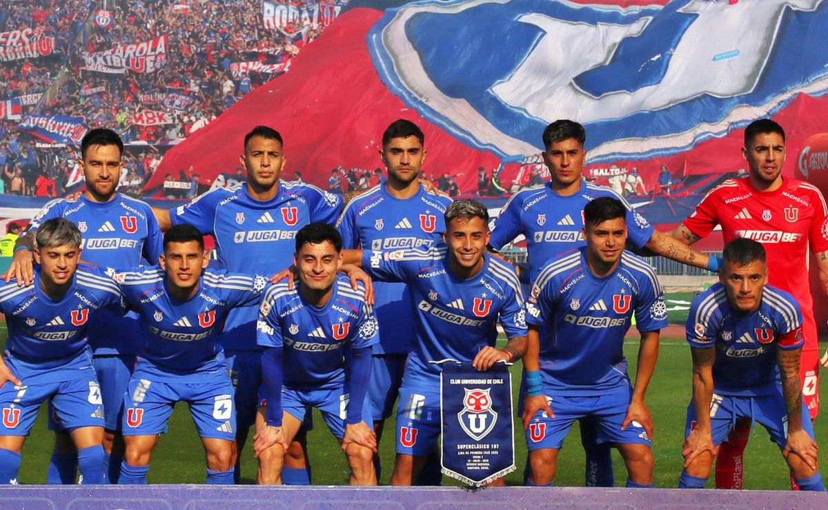 Equipo que gana, (casi) repite: La formación en U de Chile vs. Guaraní por Copa Sudamericana