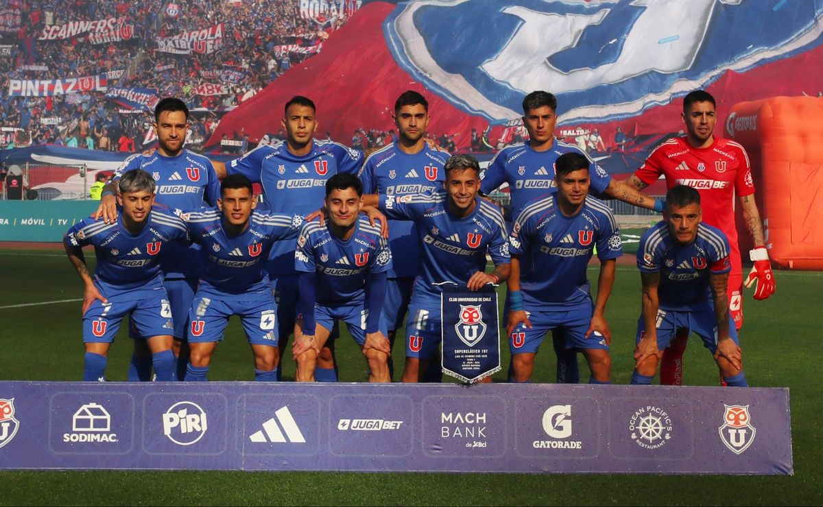 Con una tremenda sorpresa: la formación confirmada de la U para visitar a Ñublense