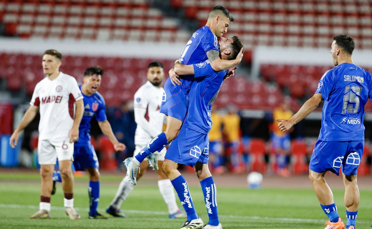 U de Chile vuelve a la vida: angustioso y agónico empate contra Lanús por la ida de la semifinal de Sudamericana