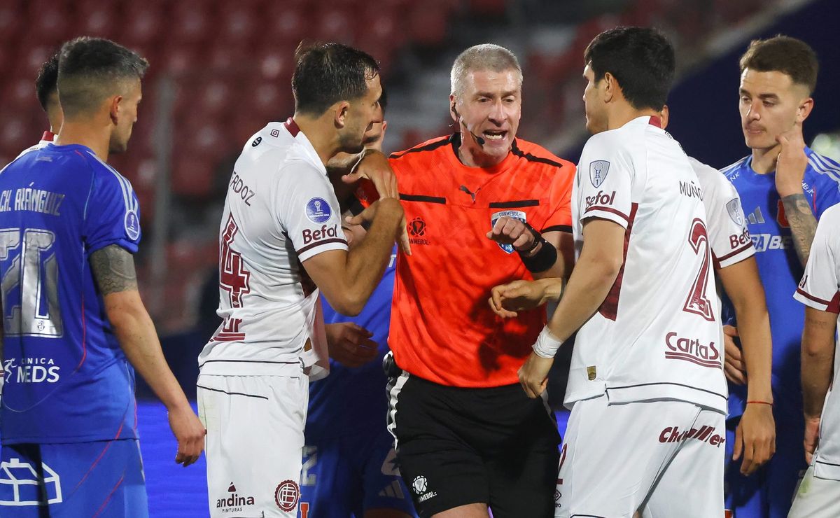 “Manejan guita, influencias”: acusan a U de Chile de “comprar” al árbitro Daronco ante Lanús
