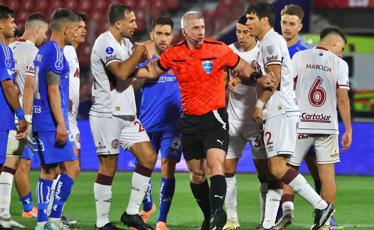 Llanto argentino surte efecto: El polémico árbitro para la revancha de la U con Lanús