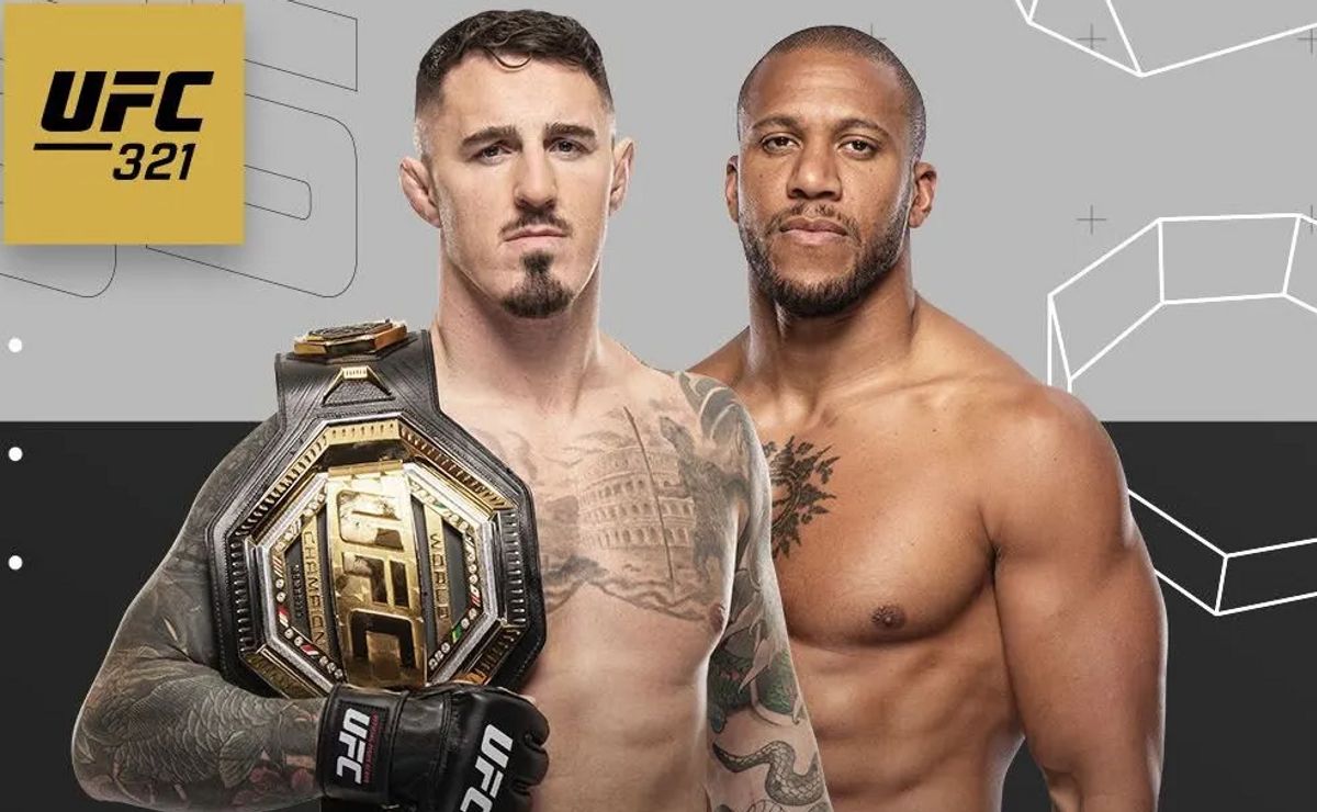 ¿A qué hora pelea Tom Aspinall vs. Ciryl Gane? Horario y dónde ver el evento central de UFC 321