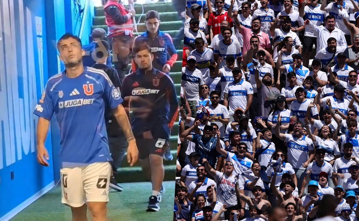¡Polémica total! El ofensivo gesto de Lucas Assadi a hinchas de Universidad Católica