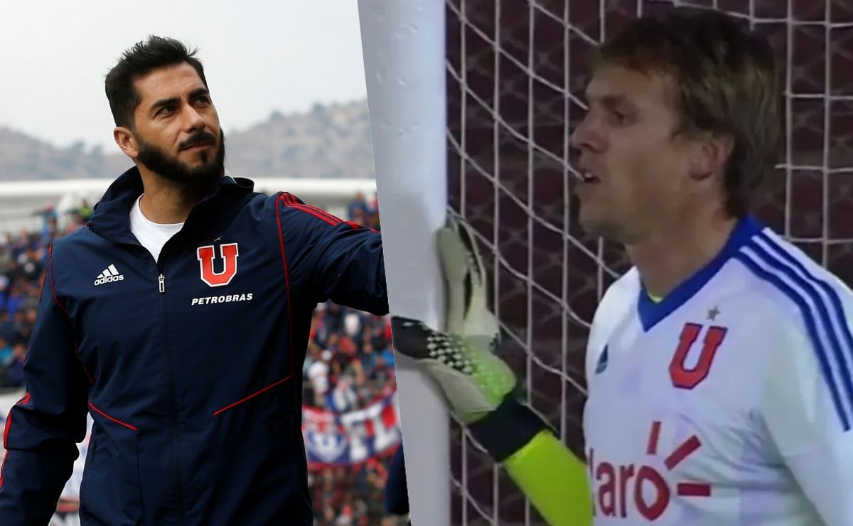 “Atajé mejor que Johnny Herrera”: el día de Luciano Civelli como arquero de la U ante Lanús