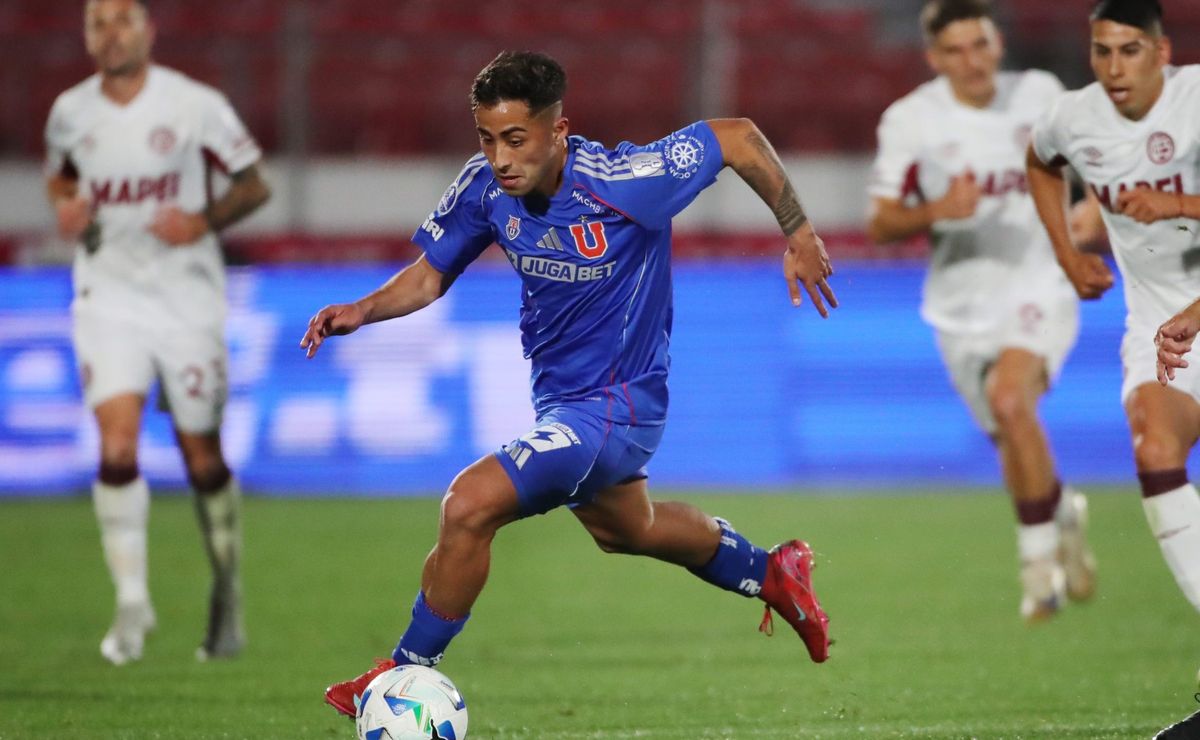 Lucas Assadi fue citado en U de Chile para la revancha contra Lanús por Copa Sudamericana