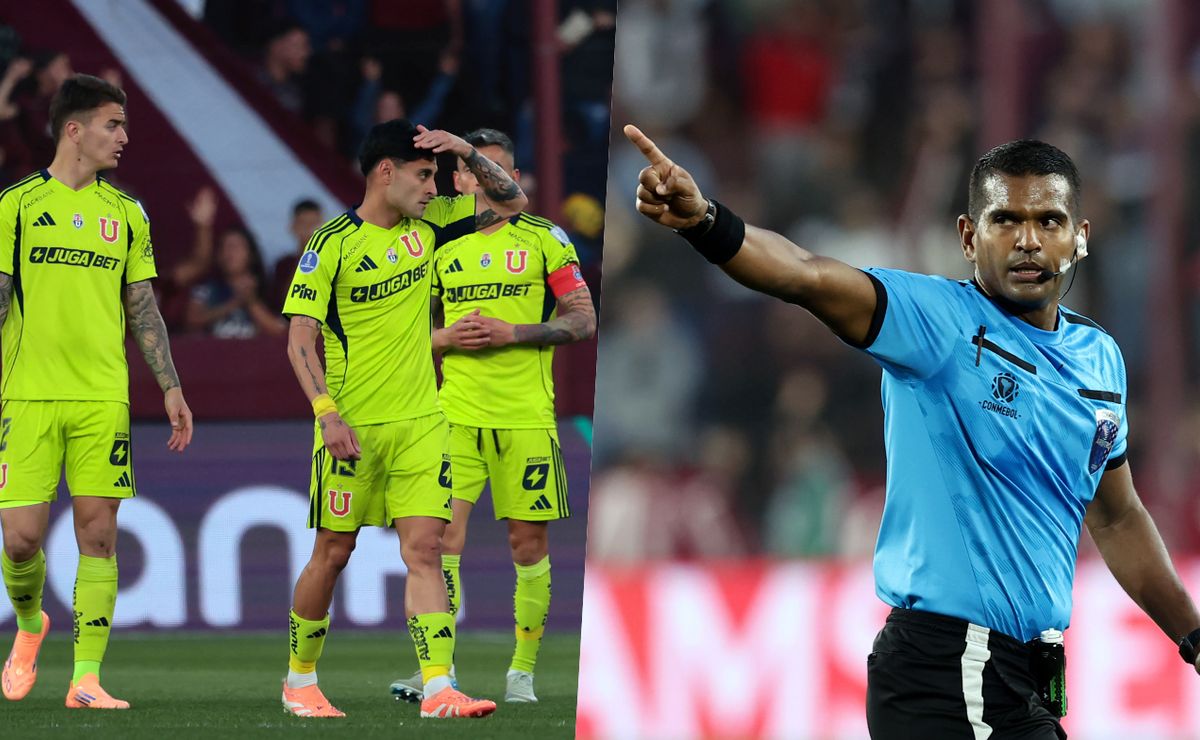 ¡Escándalo! El polémico cobro de Alexis Herrera con gol anulado a U de Chile y otro dudoso a favor de Lanús
