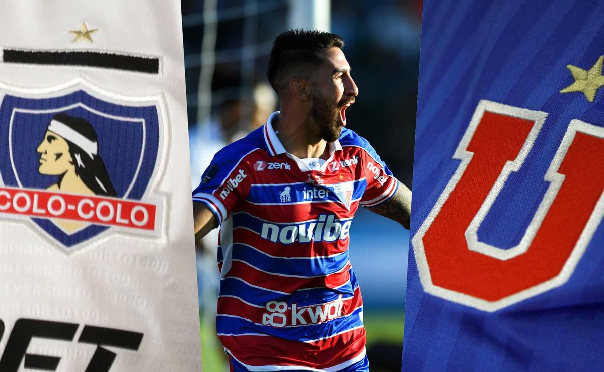 Atento Colo Colo y la U: Fortaleza define el futuro de Juan Martín Lucero para 2026