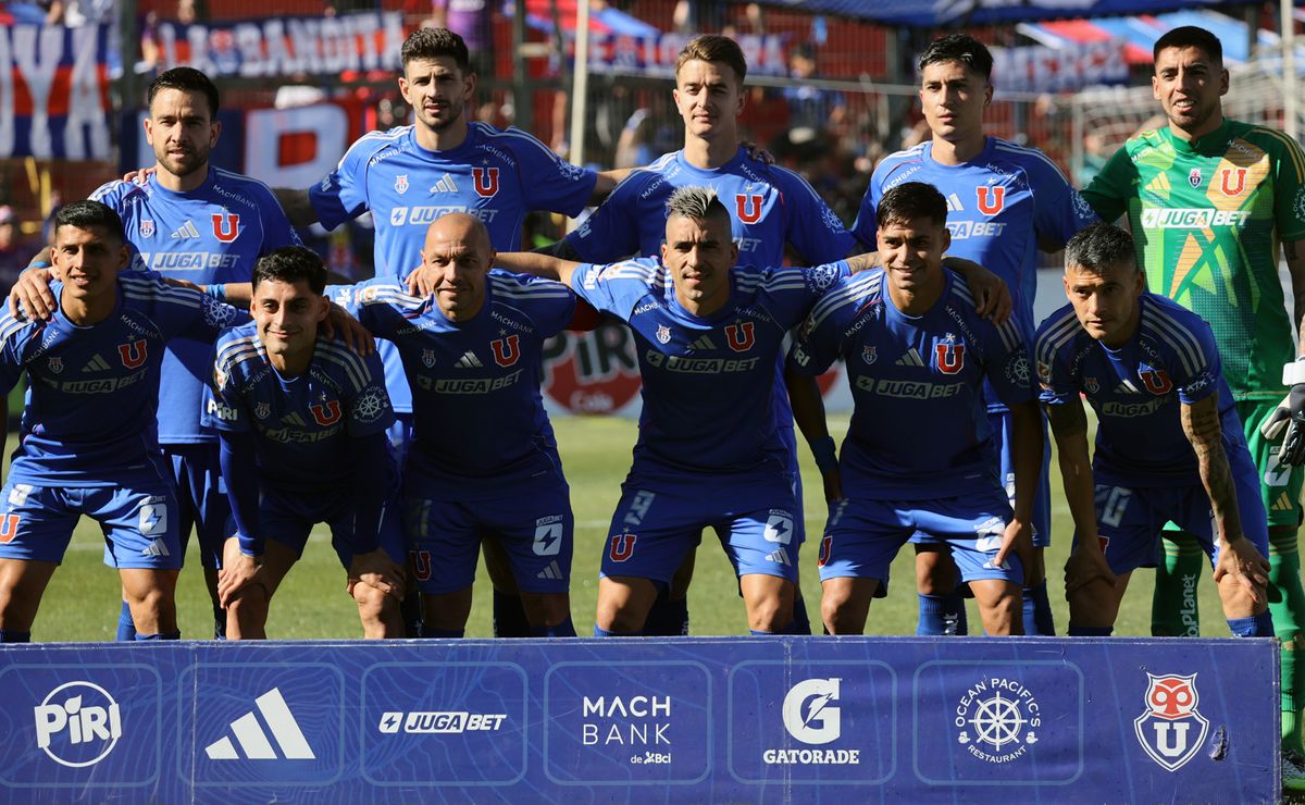 Formación de U de Chile para una “final” contra O’Higgins: dos bajas, una duda y dos cambios