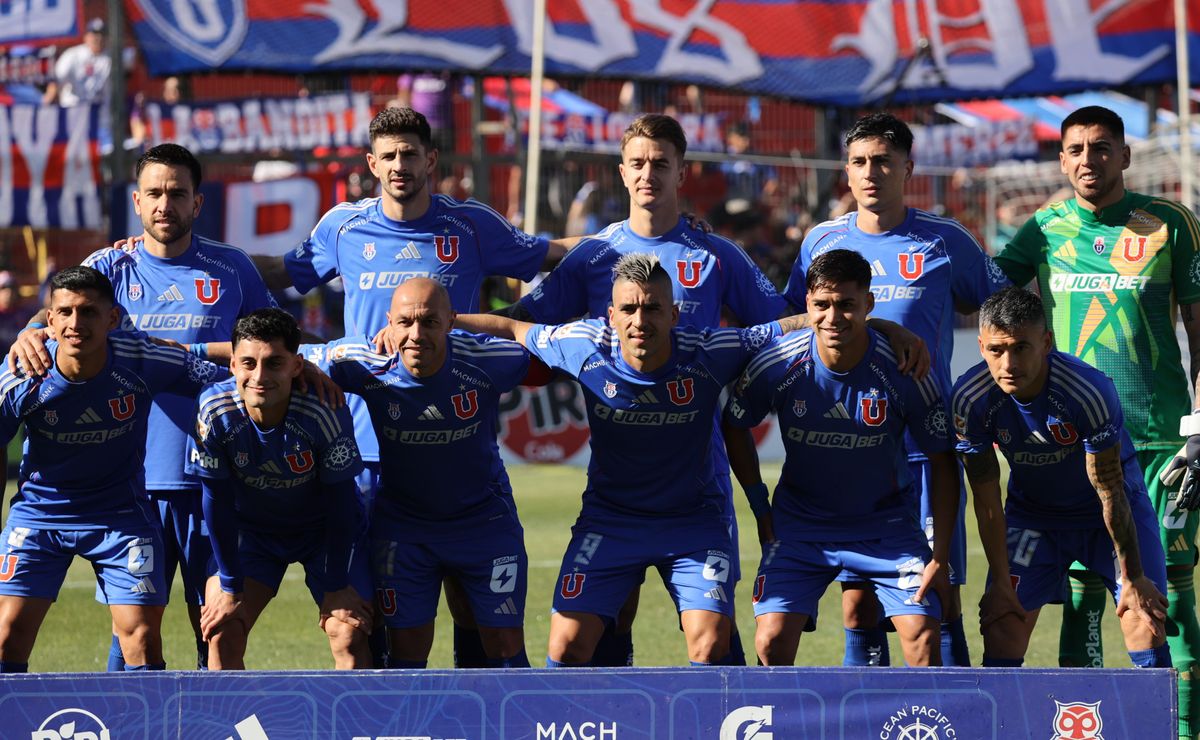 Con sorpresivos cambios: la formación de U de Chile para su final contra O’Higgins