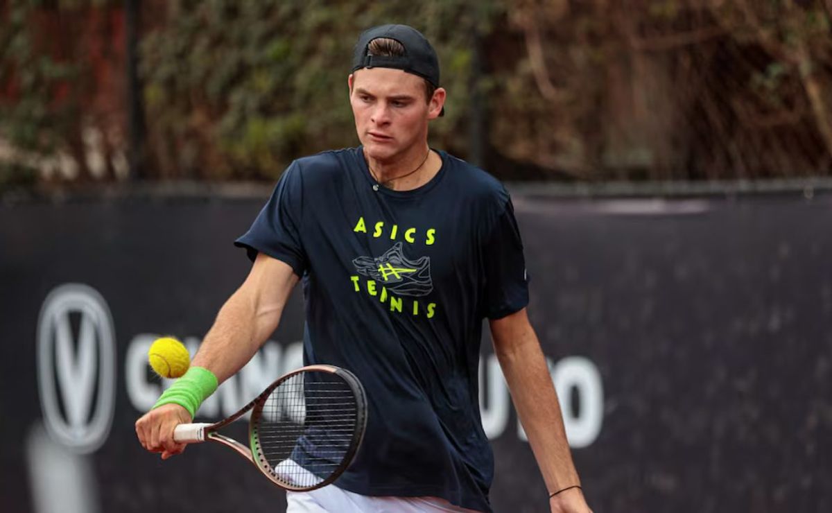 Hermano de Nicolás Jarry e hijo de Horacio de la Peña suman triunfazos en el Challenger de Temuco