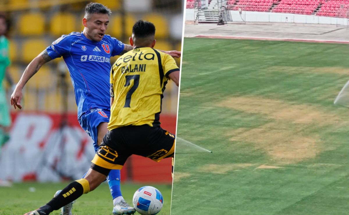 ¿Se juega? La preocupante imagen del Estadio Nacional para el duelo clave entre la U y Coquimbo Unido