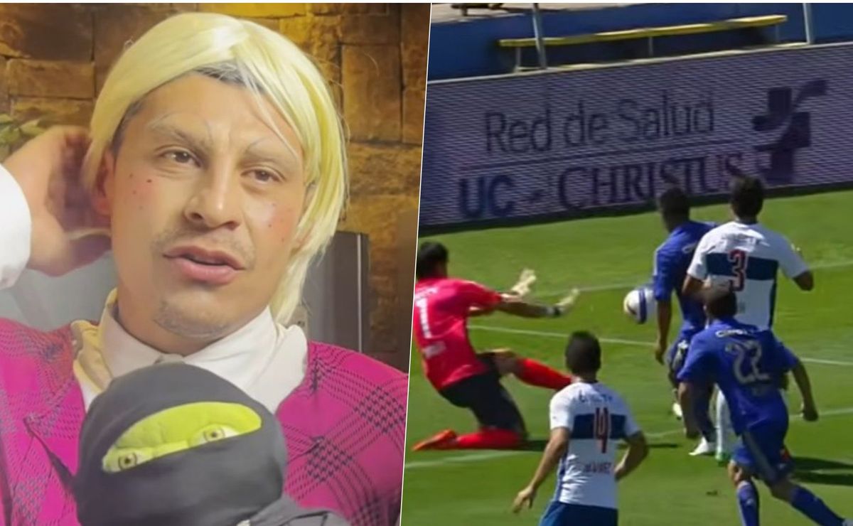 Vestido de Popín el Pato Rubio elige el mejor gol de su carrera: “Se lo hice a la Católica”