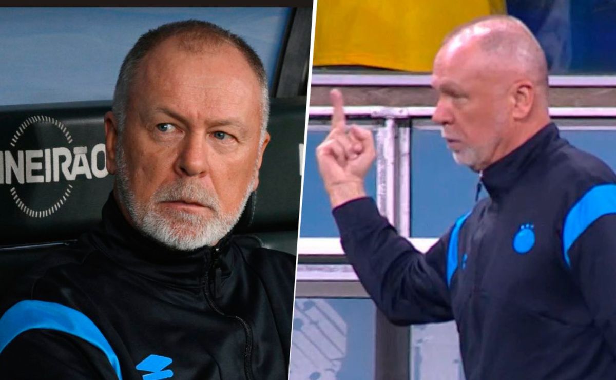 Tras triunfo a Palmeiras: Entrenador de Alexander Aravena realiza feo gesto a hinchas de Gremio