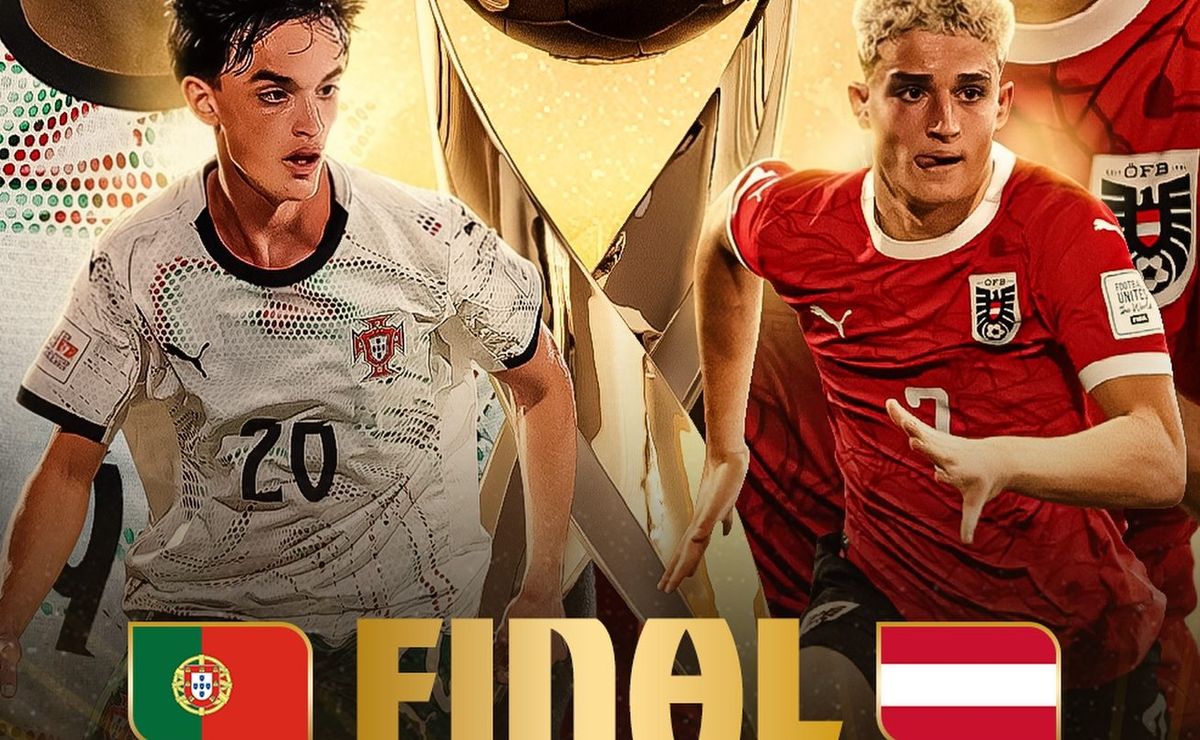 Portugal vs. Austria: Horario y cómo ver EN VIVO la final del Mundial Sub-17