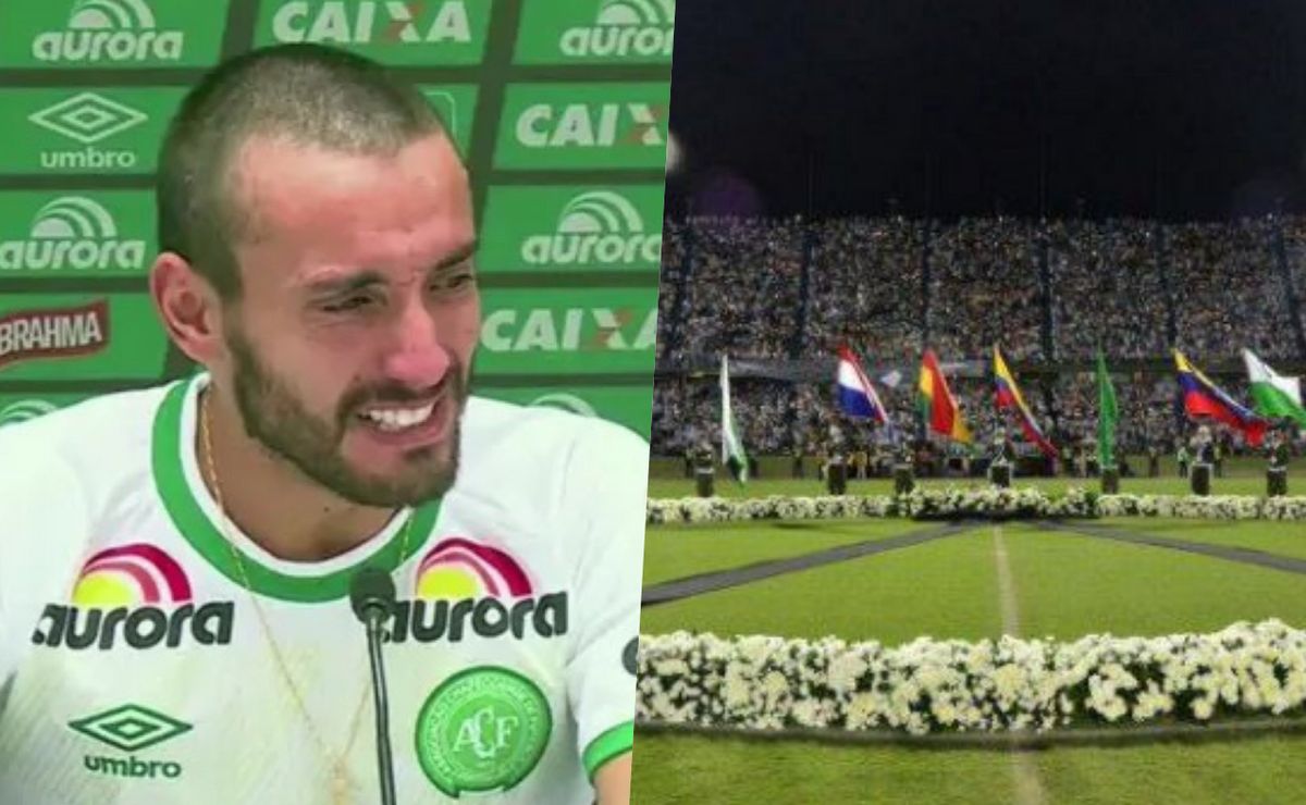 “El piloto avisó que íbamos a aterrizar y se apagan las luces”: sobreviviente del Chapecoense a 9 años de la tragedia