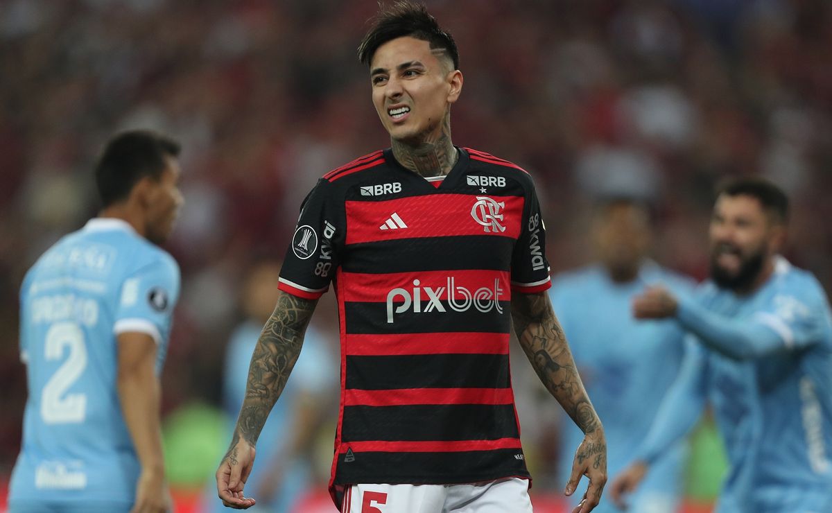¿Erick Pulgar titular? Flamengo define formación titular para final de Libertadores