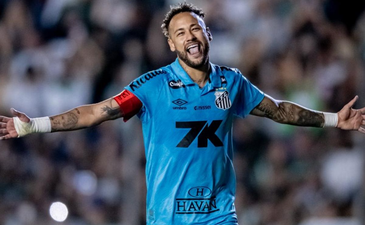 Neymar activa el modo leyenda para sacar al Santos del descenso en Brasil