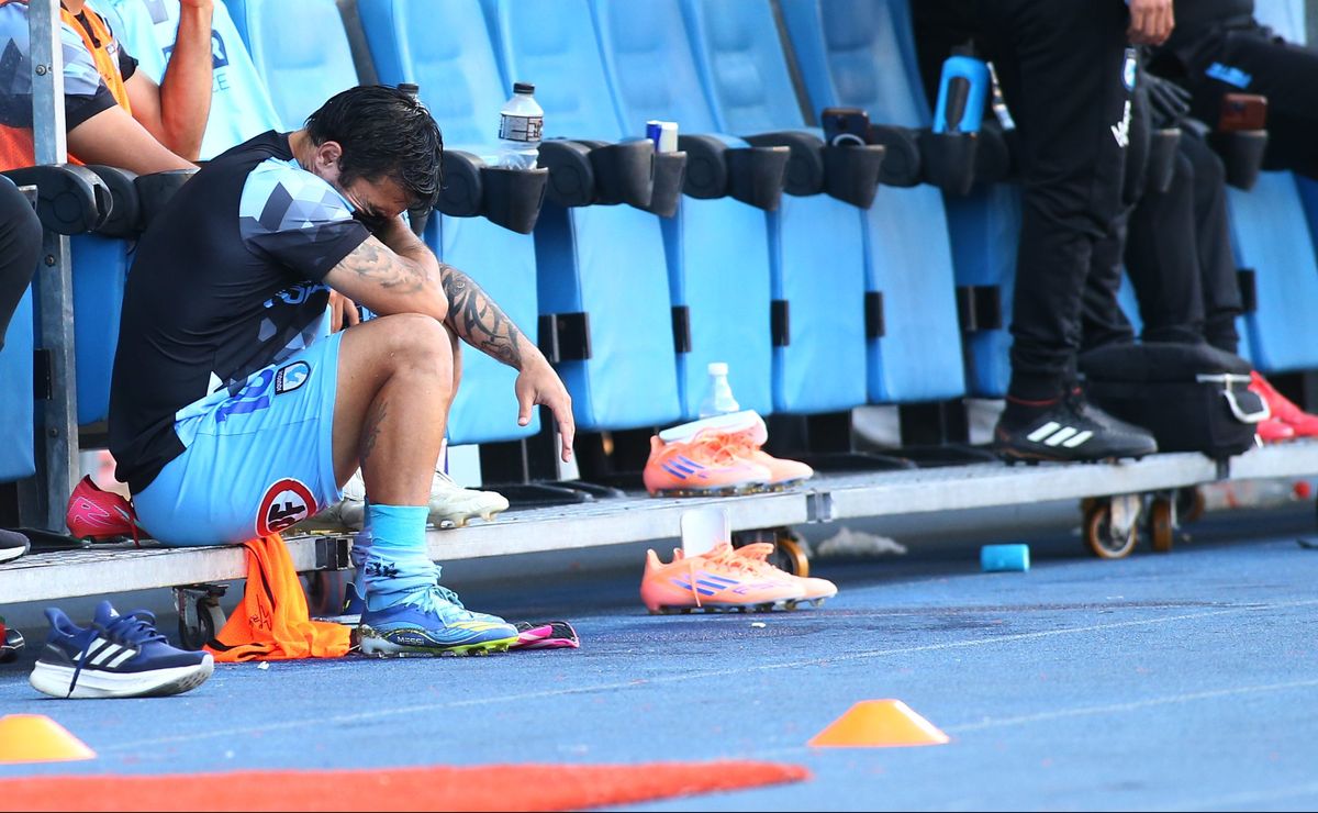 Revelan video: El terrible dolor de Edson Puch tras el descenso de Deportes Iquique