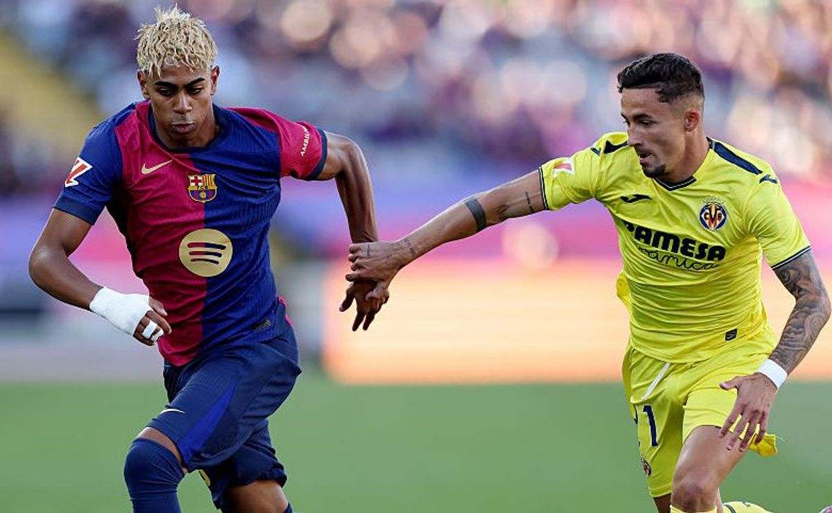 Duelo de líderes: Barcelona visita al Villarreal en la Liga de España