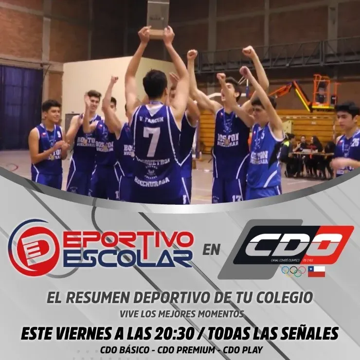 El resumen deportivo de los colegios llega a as pantallas de CDO a contar de este viernes 10 de julio.