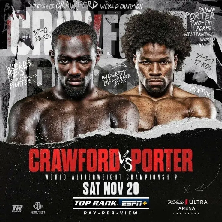 Porter va en busca de un nuevo título wélter. (Foto: showtimeshawnp)